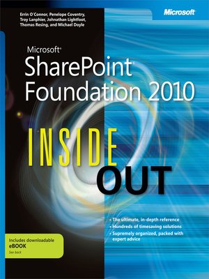 cover image of Microsoft&#174; SharePoint&#174; Foundation 2010 Inside Out